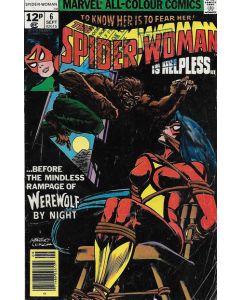 Spider-Woman (1978) #   6 UK Price (6.0-FN) Werewolf by Night