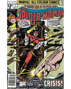 Spider-Woman (1978) #   7 UK Price (8.0-VF)