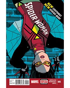 Spider-Woman (2014) #   5 (9.0-VFNM) New costume debut