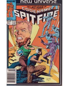 Spitfire and the Troubleshooters (1986) #  13 Newsstand (8.0-VF) FINAL ISSUE