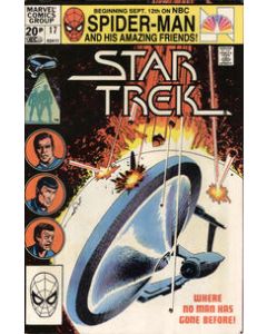 Star Trek (1980) #  17 UK Price (6.0-FN)