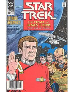 Star Trek (1989) #  10 Newsstand (7.0-FVF) Trial of James Kirk Pt. 1