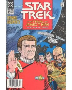 Star Trek (1989) #  10 Newsstand (7.0-FVF) Trial of James Kirk Pt. 1