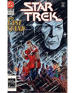 Star Trek (1989) #  21 (6.0-FN) Price tag on cover