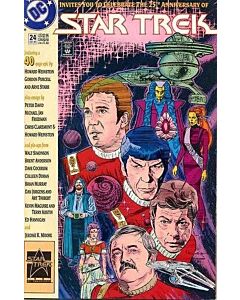Star Trek (1989) #  24 (6.0-FN) Price tag on cover