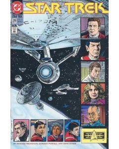 Star Trek (1989) #  26 (3.0-GVG) Price tag on cover, Hole in back cover
