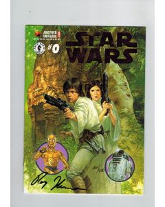 Star Wars (1998) #   0 GOLD SIGNED by Roy Thomas Limited (8.0-VF) (274672) CoA