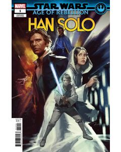 Star Wars Age of Rebellion Han Solo (2019) #   1 Cover B (8.0-VF) Gerald Parel cover