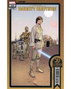 Star Wars Bounty Hunters (2020) #  13 Cover B (9.0-VFNM) Lucasfilm 50th Anni. Variant