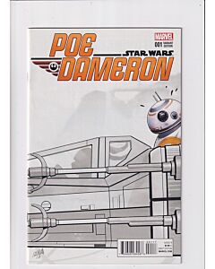 Star Wars Poe Dameron (2016) #   1 DNA RI Variant (9.0-VFNM)