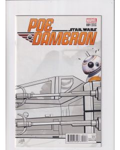 Star Wars Poe Dameron (2016) #   1 DNA RI Variant (9.0-VFNM)