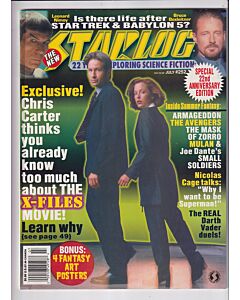 Starlog (1976) # 252 (6.0-FN) X-Files Magazine