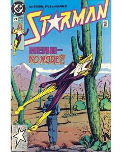 Starman (1988) #  21 (5.0-VGF)