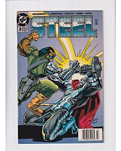 Steel (1994) #   2 Newsstand (6.0-FN)