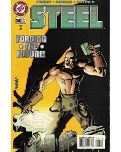 Steel (1994) #  34 (6.0-FN) Price tag back cover