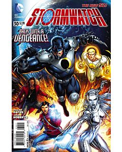 Stormwatch (2011) #  30 (5.0-VGF) FINAL ISSUE, Price tag back cover