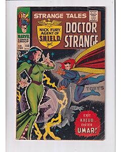 Strange Tales (1951) # 150 UK Price (3.5-VG-) (708375) Umar