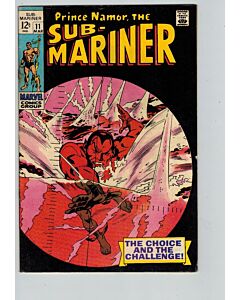 Sub-Mariner (1968) #  11 (3.0-GVG) (756406)