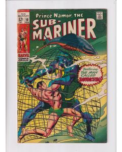 Sub-Mariner (1968) #  10 (5.0-VGF) (1697951) Barracuda