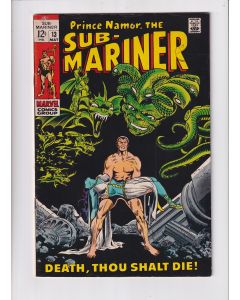 Sub-Mariner (1968) #  13 (5.0-VGF) (2009579) 1st Gargantos