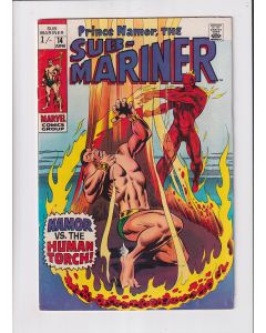Sub-Mariner (1968) #  14 UK Price (6.0-FN) (2009609) Namor vs. Human Torch