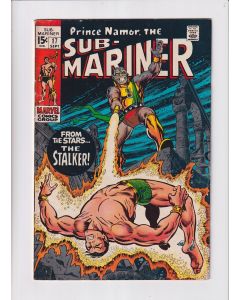 Sub-Mariner (1968) #  17 (5.0-VGF) (1697937) The Stalker