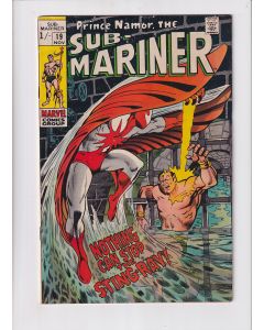 Sub-Mariner (1968) #  19 UK Price (5.0-VGF) (2009630) 1st Stingray