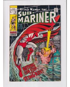 Sub-Mariner (1968) #  19 UK Price (6.0-FN) (1698071) 1st Stingray