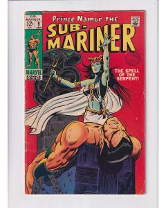 Sub-Mariner (1968) #   9 (4.0-VG) (1985850) 1st Serpent Crown