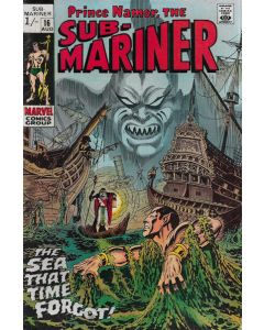 Sub-Mariner (1968) #  16 UK Price (4.0-VG) Tiger Shark