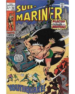 Sub-Mariner (1968) #  28 UK Price (5.0-VGF)