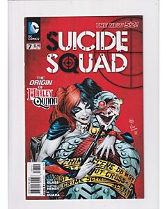 Suicide Squad (2011) #   7 2nd Print (7.0-FVF) (1807213) Harley Quinn Origin