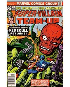 Super-Villain Team-Up (1975) #  10 (5.0-VGF) Captain America, Red Skull