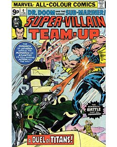 Super-Villain Team-Up (1975) #   4 UK Price (5.0-VGF) Dr. Doom, Namor