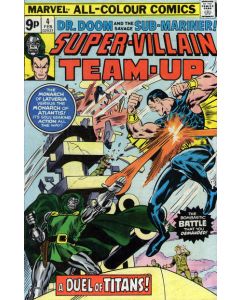 Super-Villain Team-Up (1975) #   4 UK Price (7.0-FVF) Dr. Doom, Namor