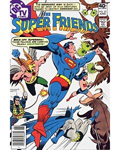 Super Friends (1976) #  33 (7.0-FVF) Hawkman, Menagerie Man