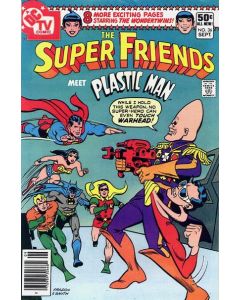 Super Friends (1976) #  36 (5.0-VGF) Plastic Man, Warhead