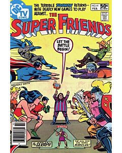 Super Friends (1976) #  41 Newsstand (6.0-FN) Water damage