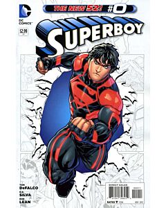Superboy (2011) #   0 (6.0-FN) Price tag back cover