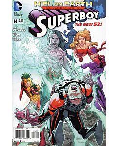 Superboy (2011) #  14 (8.0-VF) H'el on Earth Tie-In