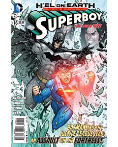 Superboy (2011) #  16 (9.0-NM) H'el on Earth Tie-In, Batman