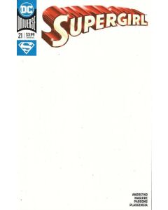 Supergirl (2016) #  21 Cover C (8.0-VF) Blank Variant