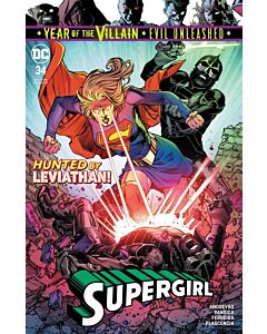 Supergirl (2016) #  34 Cover A (7.0-FVF) Leviathan