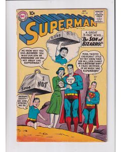 Superman (1939) # 140 (2.0-GD) (1393082) 1st apps. Blue Kryptonite & Bizarro Supergirl, Spine split