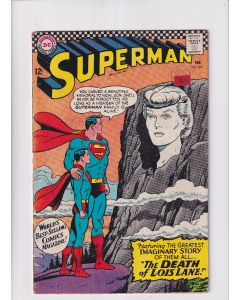 Superman (1939) # 194 (5.0-VGF) (1395192) Price tag on cover