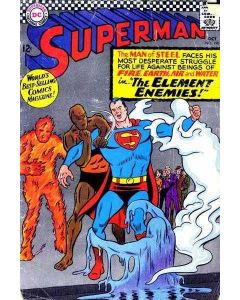 Superman (1939) # 190 (4.0-VG) Centerfold detached