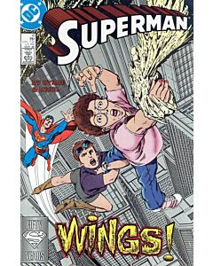 Superman (1987) #  15 (9.0-VFNM) With Postcard