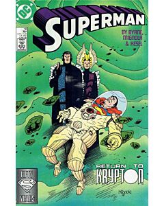 Superman (1987) #  18 (7.0-FVF) Mike Mignola cover & art, Hawkman, Hawkwoman