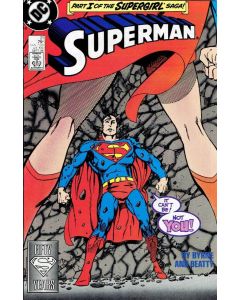 Superman (1987) #  21 (7.0-FVF) Supergirl Saga Pt. 1