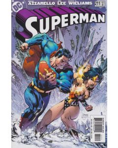 Superman (1987) # 211 (7.0-FVF) Wonder Woman